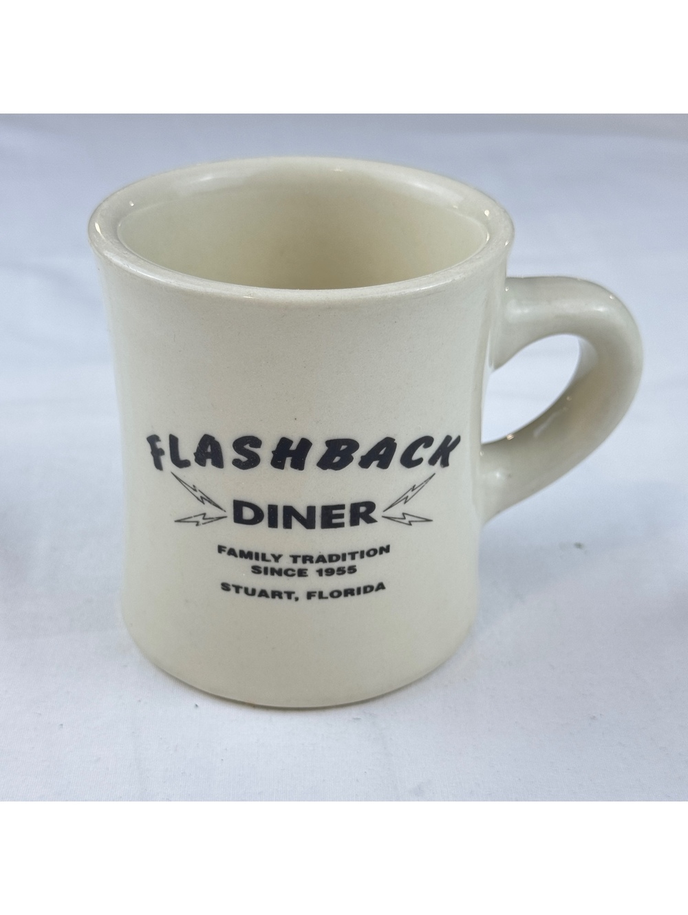 Vintage Flashback Diner Ceramic Coffee Mug Stuart Florida STOCKY Restaurant